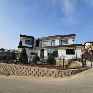 청주 궁현리 전원주택 냉방기 설치공사